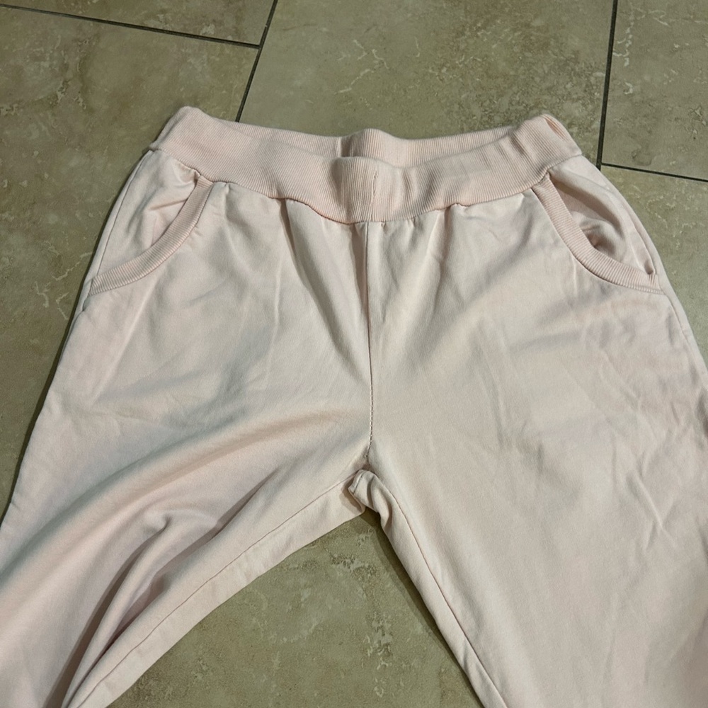 5/25$This Is 2 Of 5!! Baby Pink Hoodie & Sweatpants Set Loungewear small - Picture 14 of 16